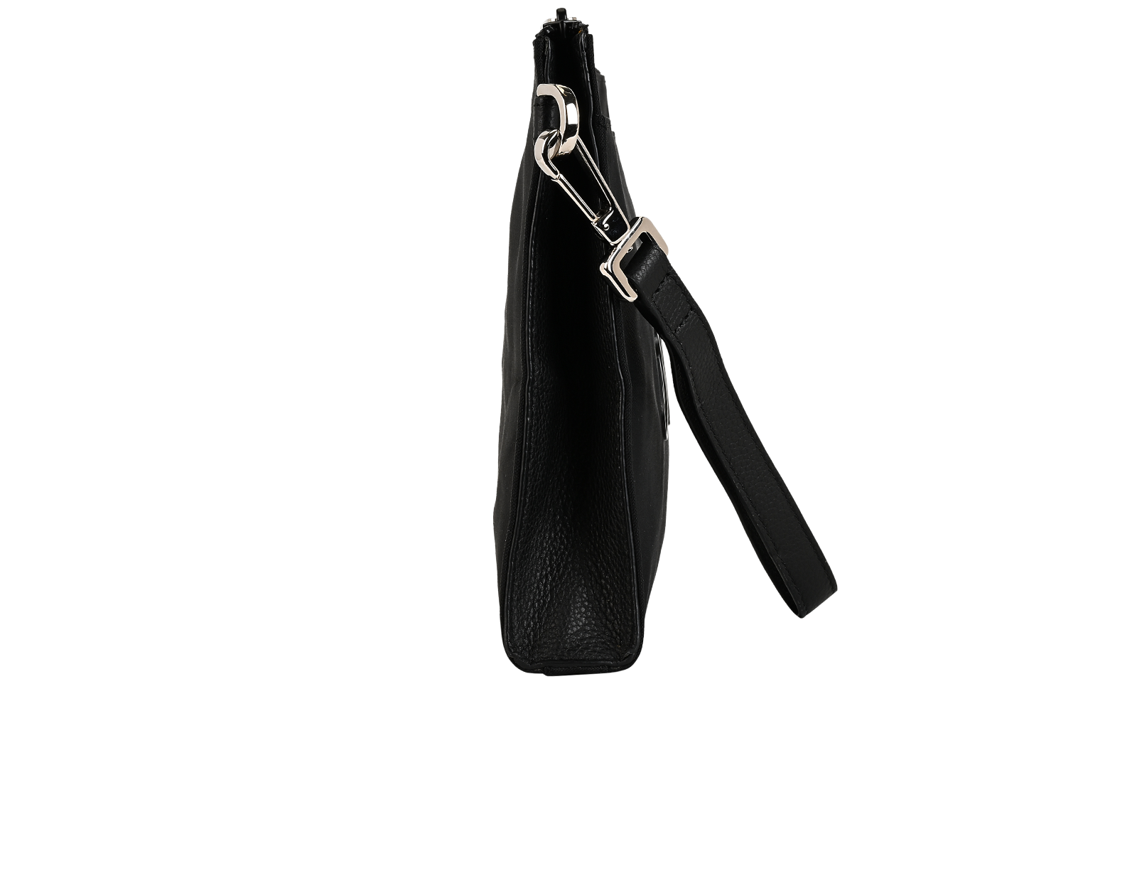 Christian Dior x Kaws Bee Logo Wristlet, &pound;395, Accessories, Black, Nylon, Side view